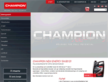 Tablet Screenshot of championoil.se
